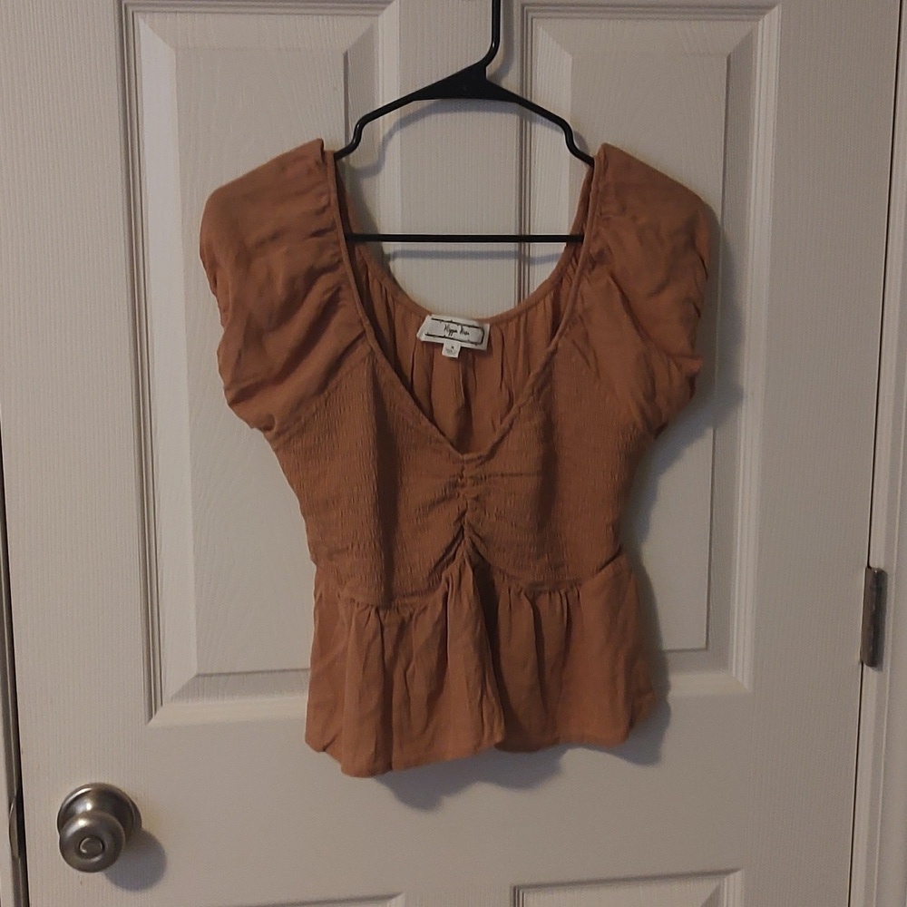 Cropped Hippie Rose Blouse